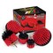 Drill Brush Power Scrubber By Useful Products 5 in W 5 in L Brush, Red R-S-542CO-QC-DB - alternate 1